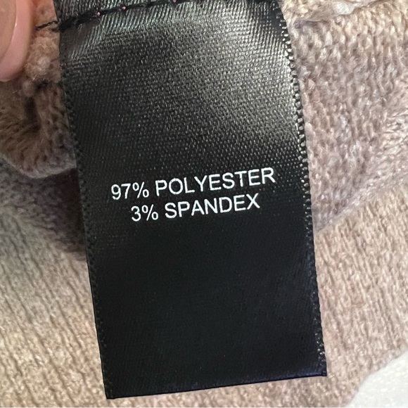 Tahari | Cowl Neck Sweater - Tan and Purple - Picture 9 of 10